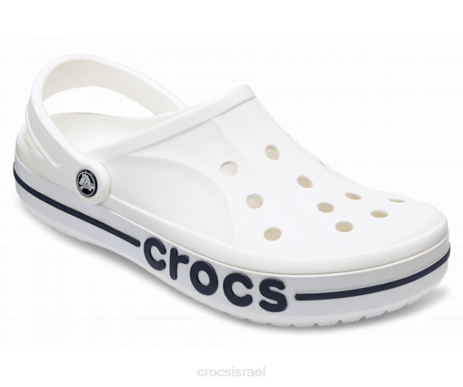 נעליים il Crocs נשים סתימת bayaband לבן/צי 2DZ447