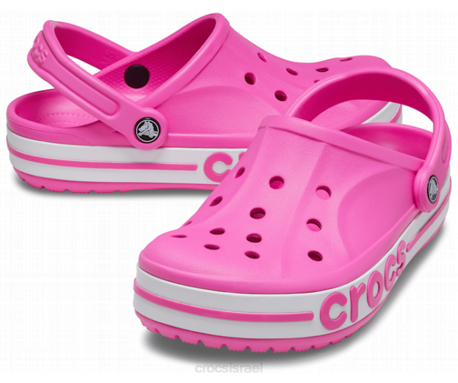נעליים il Crocs נשים סתימת bayaband ורוד חשמלי 2DZ448