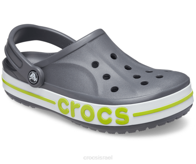 נעליים il Crocs נשים סתימת bayaband אגרוף אפור צפחה/ליים 2DZ449