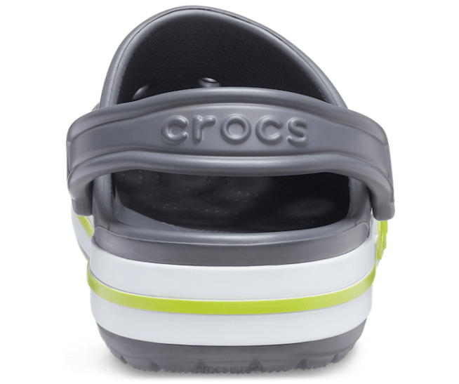 נעליים il Crocs נשים סתימת bayaband אגרוף אפור צפחה/ליים 2DZ449