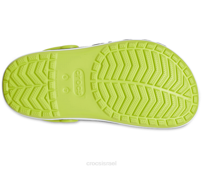 נעליים il Crocs נשים סתימת bayaband אגרוף ליים/צי 2DZ450