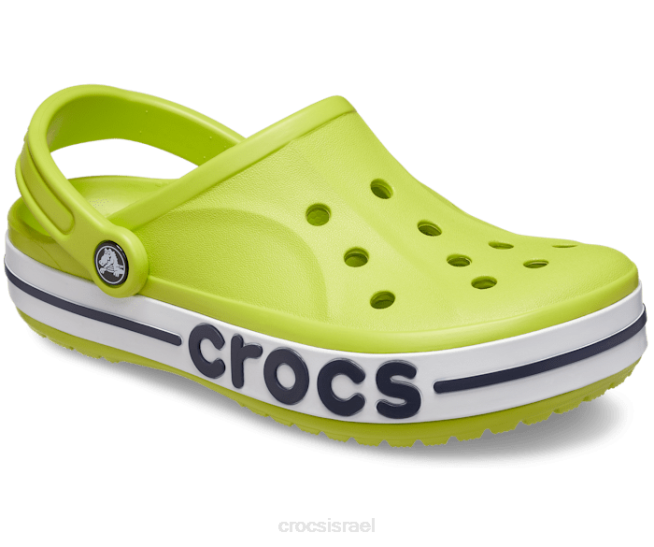 נעליים il Crocs נשים סתימת bayaband אגרוף ליים/צי 2DZ450