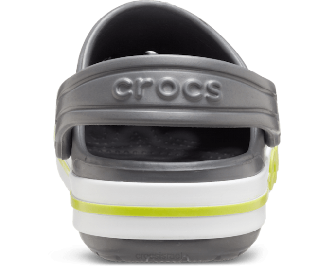 נעליים il Crocs ילדים סתימת bayaband אגרוף אפור צפחה/ליים 2DZ4538