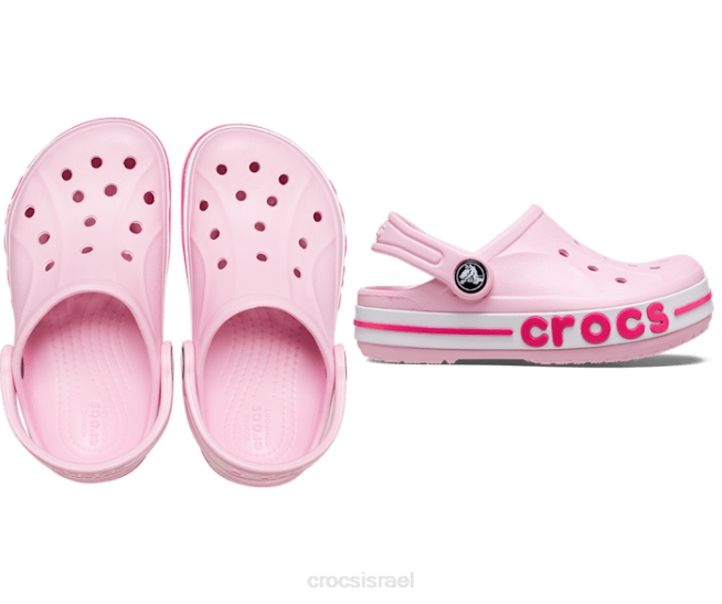 נעליים il Crocs ילדים סתימת bayaband בלרינה ורוד/ורוד סוכריות 2DZ4541