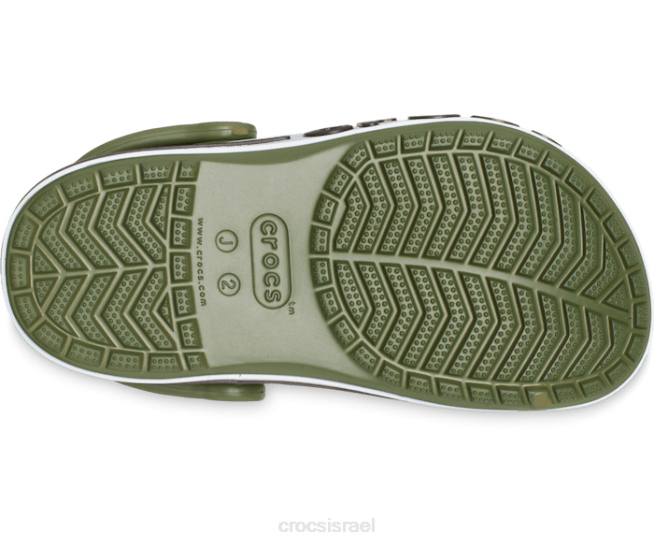 נעליים il Crocs ילדים סתימת bayaband צבא ירוק 2DZ4542