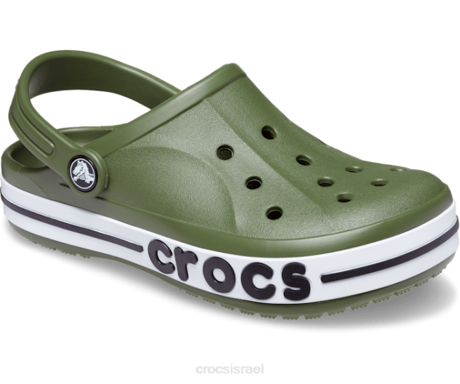 נעליים il Crocs ילדים סתימת bayaband צבא ירוק 2DZ4559