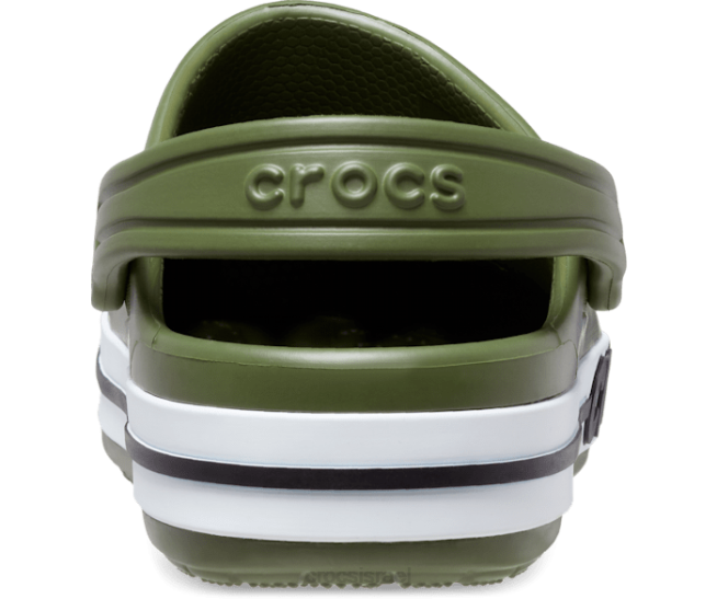 נעליים il Crocs ילדים סתימת bayaband צבא ירוק 2DZ4559