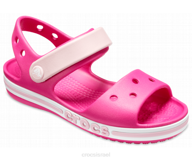 נעליים il Crocs ילדים סנדל bayaband ורוד סוכריות 2DZ4686