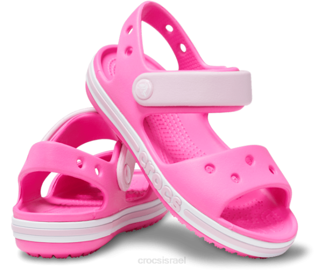 נעליים il Crocs ילדים סנדל bayaband ורוד חשמלי 2DZ4688