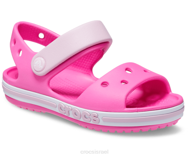 נעליים il Crocs ילדים סנדל bayaband ורוד חשמלי 2DZ4688