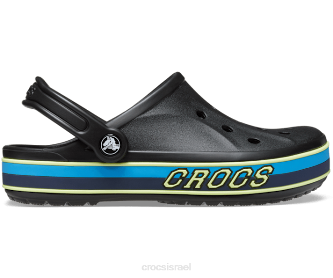 נעליים il Crocs נשים סתימת להקת bayaband sport שחור/רב 2DZ4120