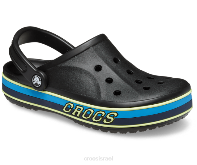 נעליים il Crocs נשים סתימת להקת bayaband sport שחור/רב 2DZ4120