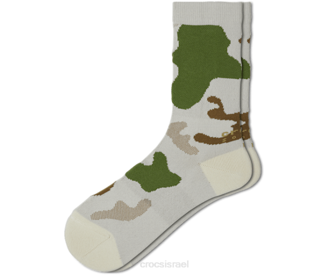 גרביים il Crocs לִשְׁנֵי הַמִינִים גרביים camo crew camo לְהַסווֹת 2DZ4378