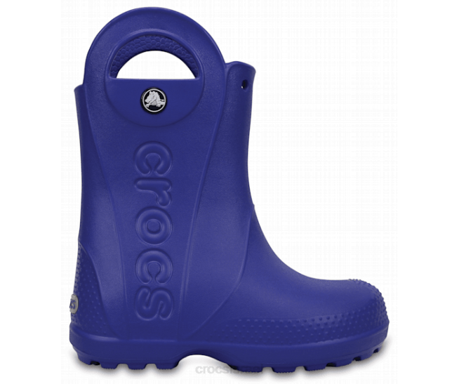 נעליים il Crocs ילדים להתמודד עם מגף גשם כחול cerulean 2DZ4653