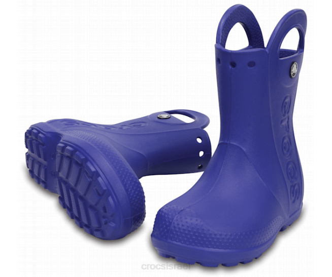 נעליים il Crocs ילדים להתמודד עם מגף גשם כחול cerulean 2DZ4653