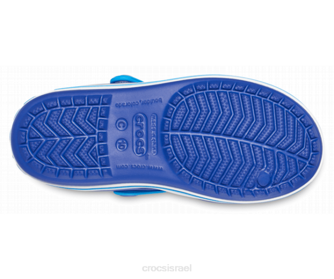 נעליים il Crocs ילדים סנדל להקה כחול cerulean/אוקיינוס 2DZ4679