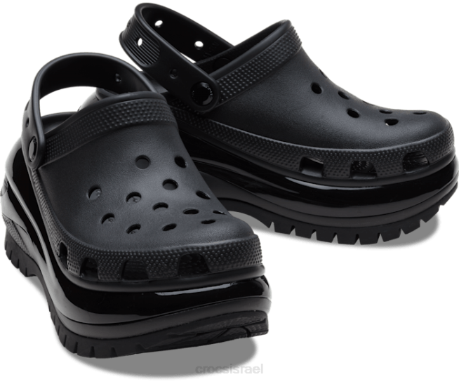 נעליים il Crocs גברים מגה crush clog שָׁחוֹר 2DZ4419
