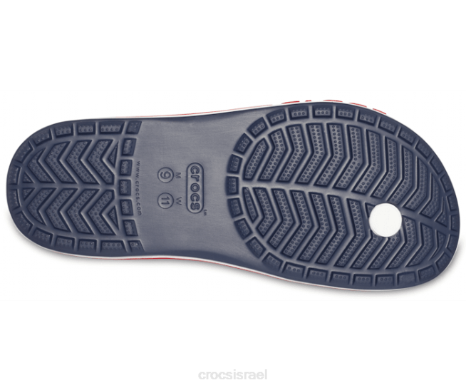 נעליים il Crocs נשים flip bayaband חיל הים/פלפל 2DZ4249