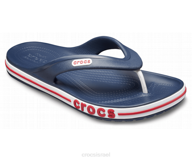 נעליים il Crocs נשים flip bayaband חיל הים/פלפל 2DZ4249