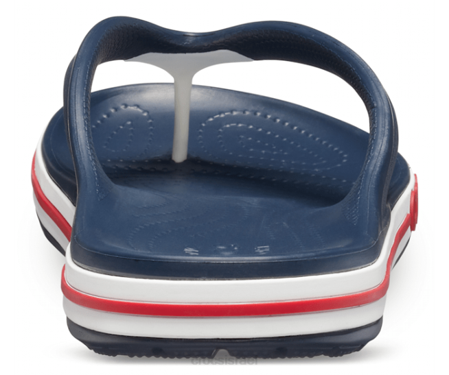 נעליים il Crocs נשים flip bayaband חיל הים/פלפל 2DZ4249