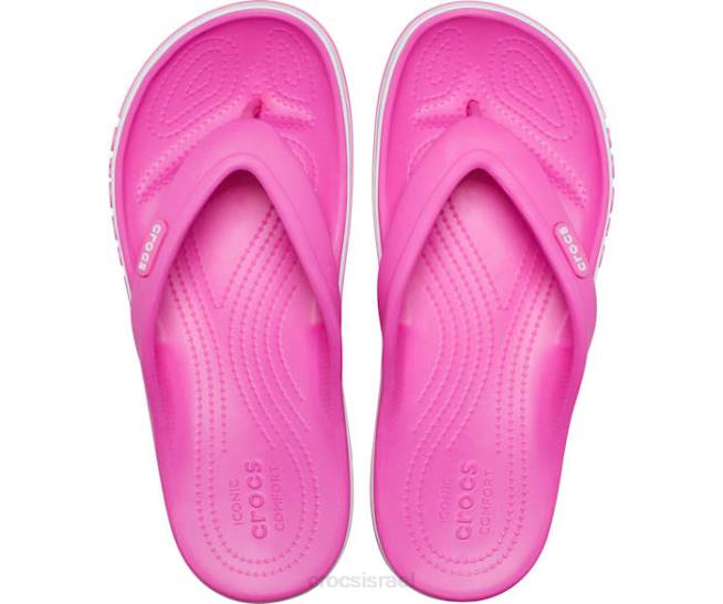 נעליים il Crocs נשים flip bayaband ורוד חשמלי 2DZ4250
