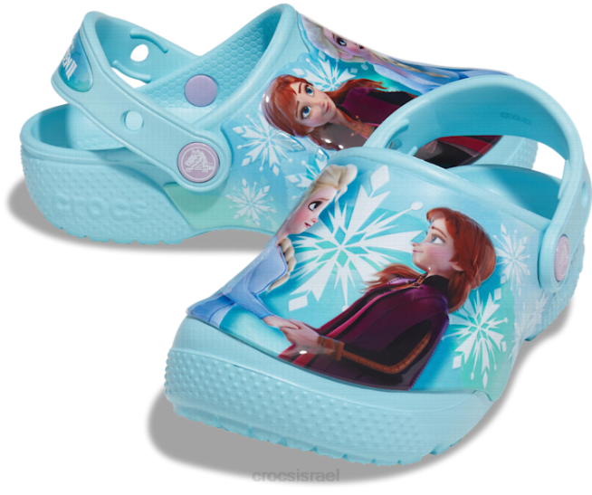 נעליים il Crocs ילדים fun lab disney frozen ii clog קרח כחול 2DZ4613