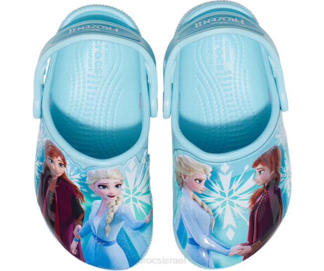 נעליים il Crocs ילדים fun lab disney frozen ii clog קרח כחול 2DZ4613