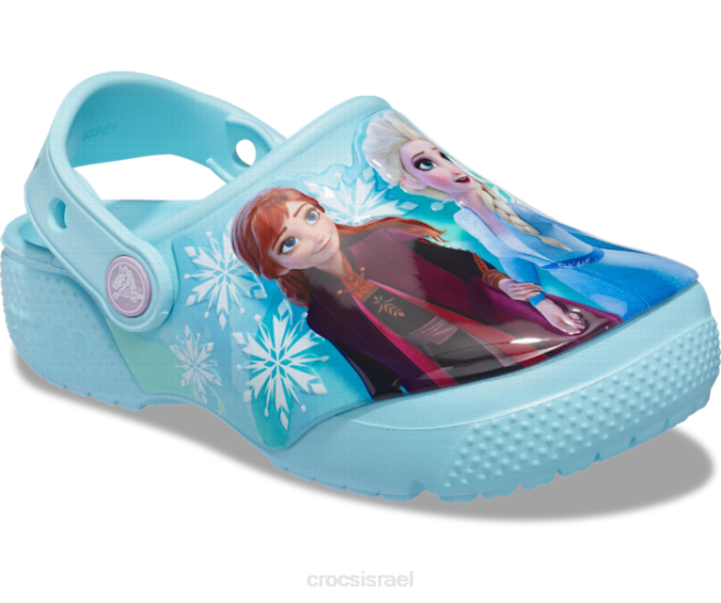 נעליים il Crocs ילדים fun lab disney frozen ii clog קרח כחול 2DZ4613