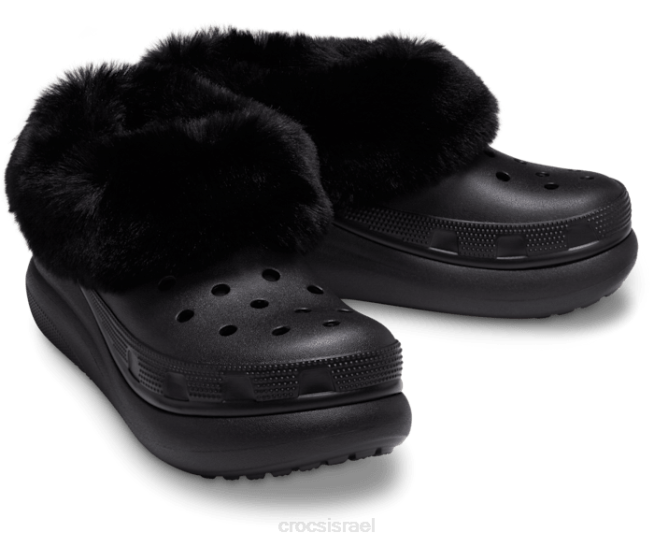 נעליים il Crocs נשים נעל מחץ furever שָׁחוֹר 2DZ4116