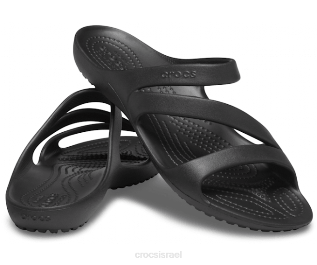 נעליים il Crocs נשים סנדל kadee ii שָׁחוֹר 2DZ4330