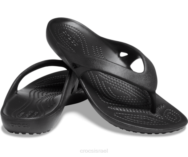 נעליים il Crocs נשים kadee ii flip שָׁחוֹר 2DZ4263