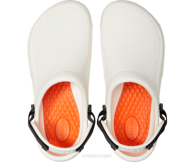 נעליים il Crocs נשים סתימת ביסטרו pro literide לבן 2DZ4201