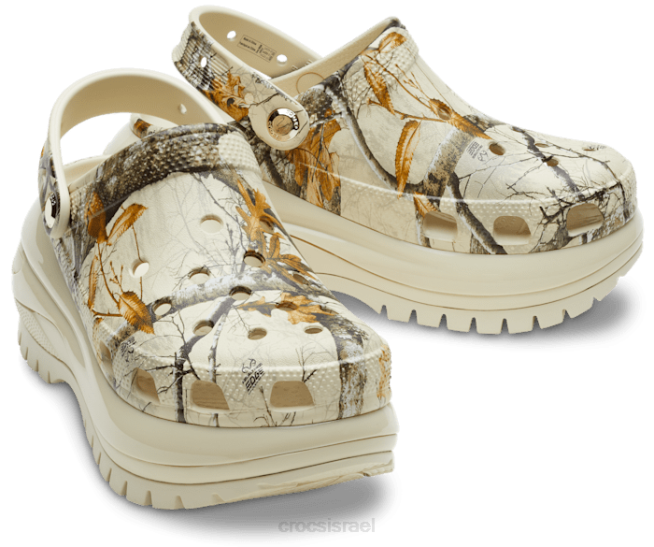 נעליים il Crocs נשים realtree edge mega clog clog עֶצֶם 2DZ4363