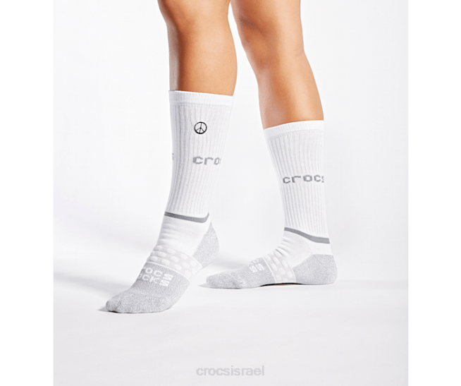 גרביים il Crocs לִשְׁנֵי הַמִינִים socks crew graphic 3 חבילה צבע ורוד חשמלי 2DZ4409