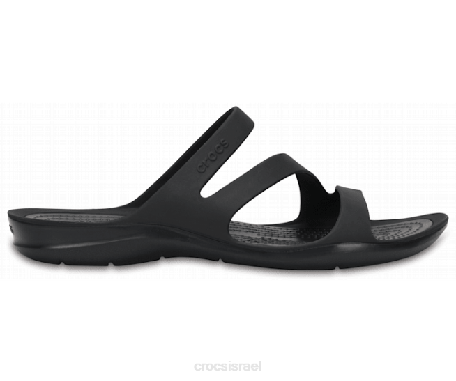 נעליים il Crocs נשים סנדל swiftwater שָׁחוֹר 2DZ4349
